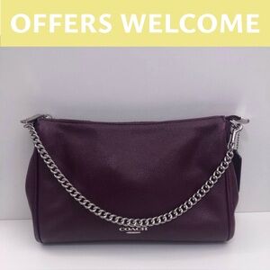 Coach Pebbled Leather Carrie Crossbody